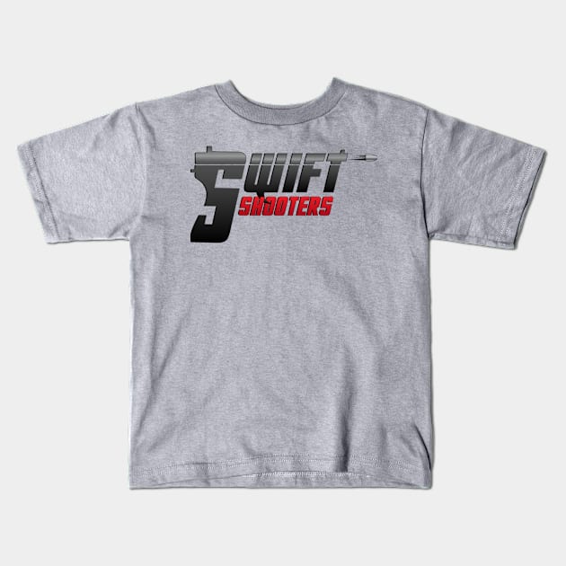 Original (black/red logo) Kids T-Shirt by SwiftShooters